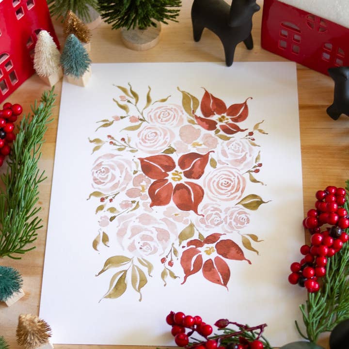 Emmanuelle Print for wholesale by Whitney Lynne Webster