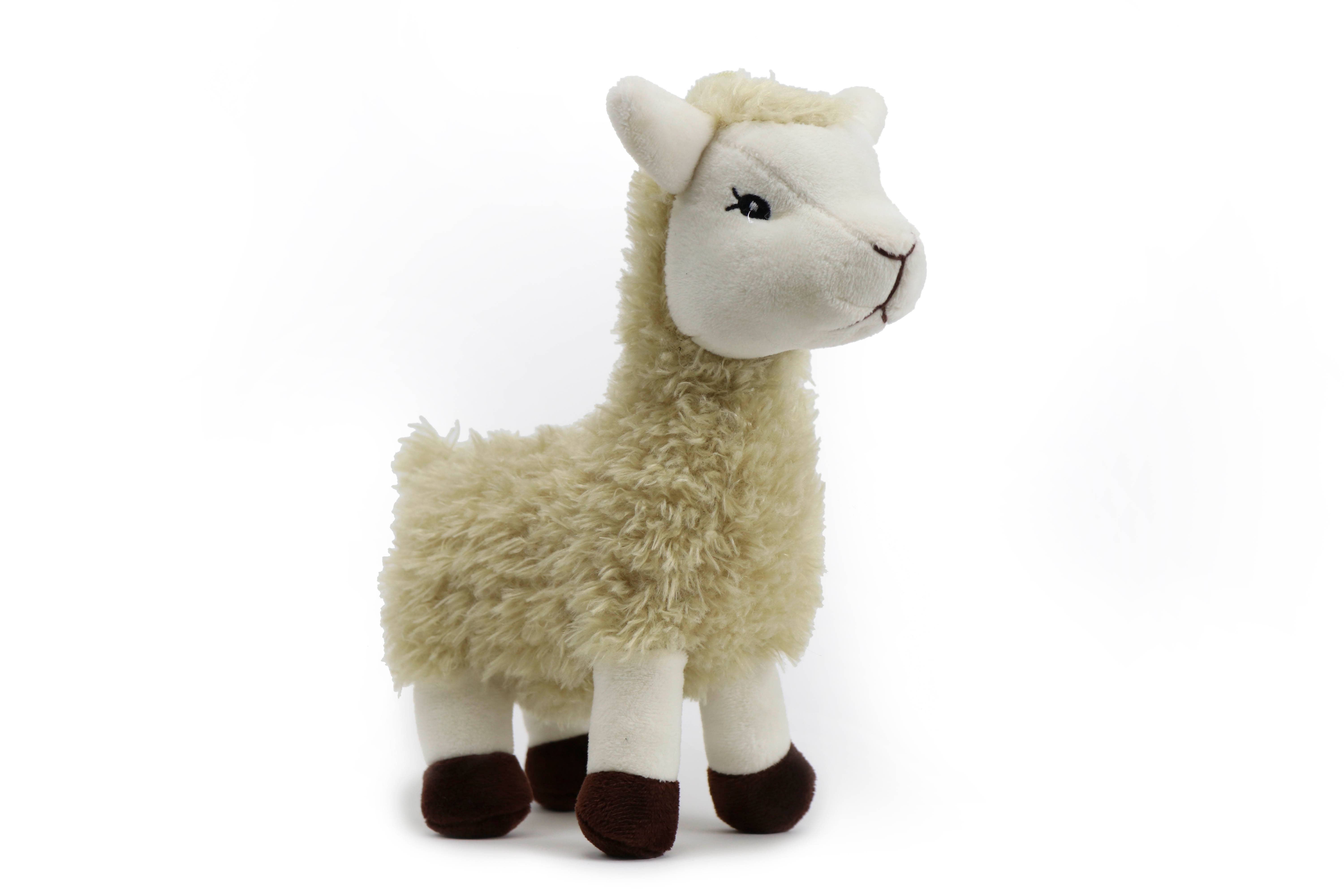 STEELDOG USA LLC - Vendita all'ingrosso Peluche - Cani - Peluche Lama Barnyard Baller con corpo in palla da tennis