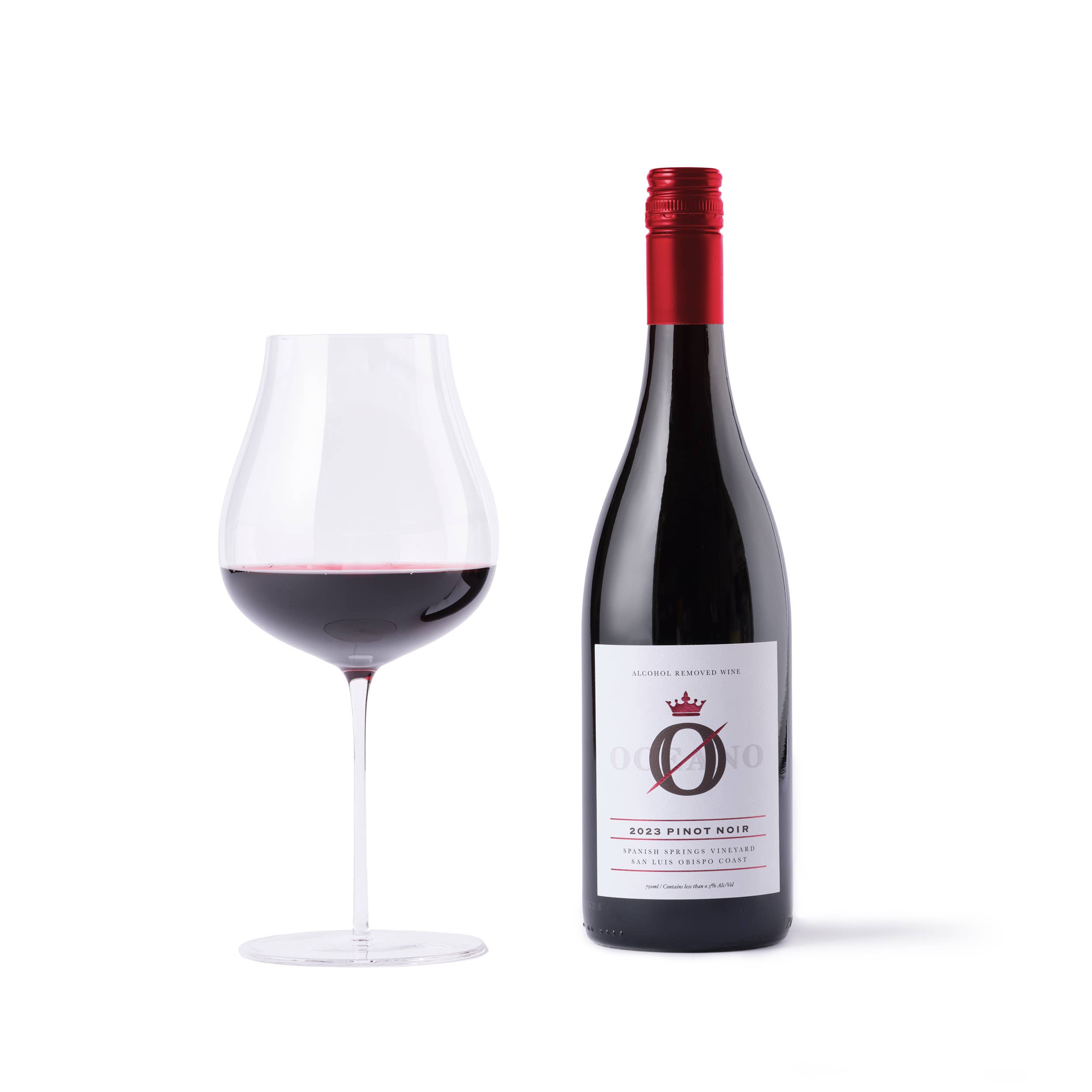 Oceano Wines - Wholesale Non-Alcoholic Spirits/Wine/Beer - 2023 Oceano Zero Pinot Noir - SOLD OUT3