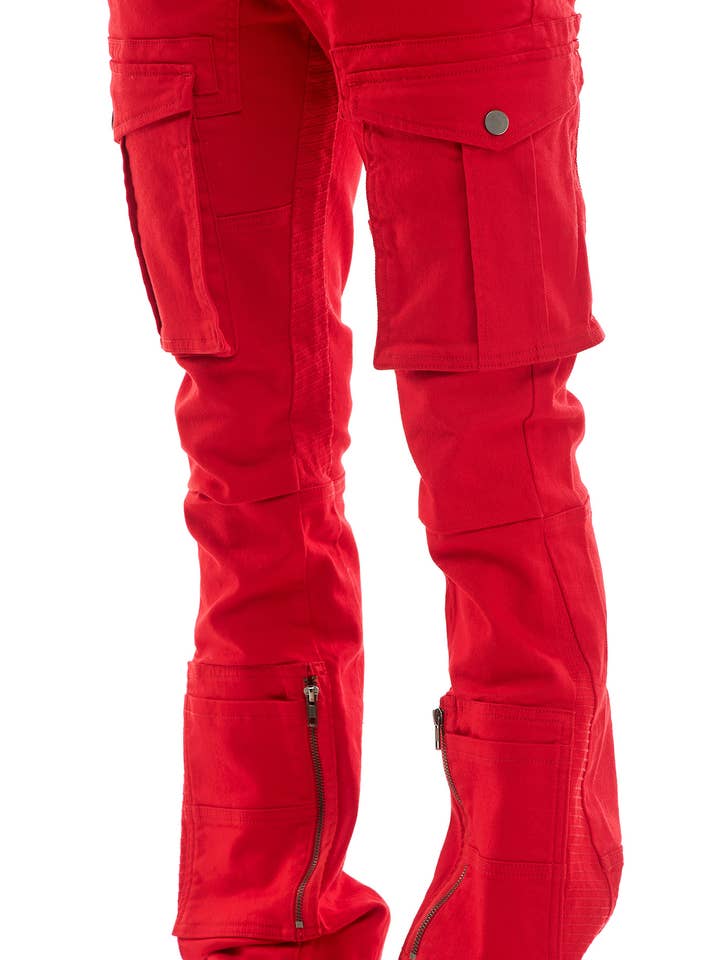 KDNK - Wholesale Pants - Men's - CARGO FLARE PANTS5