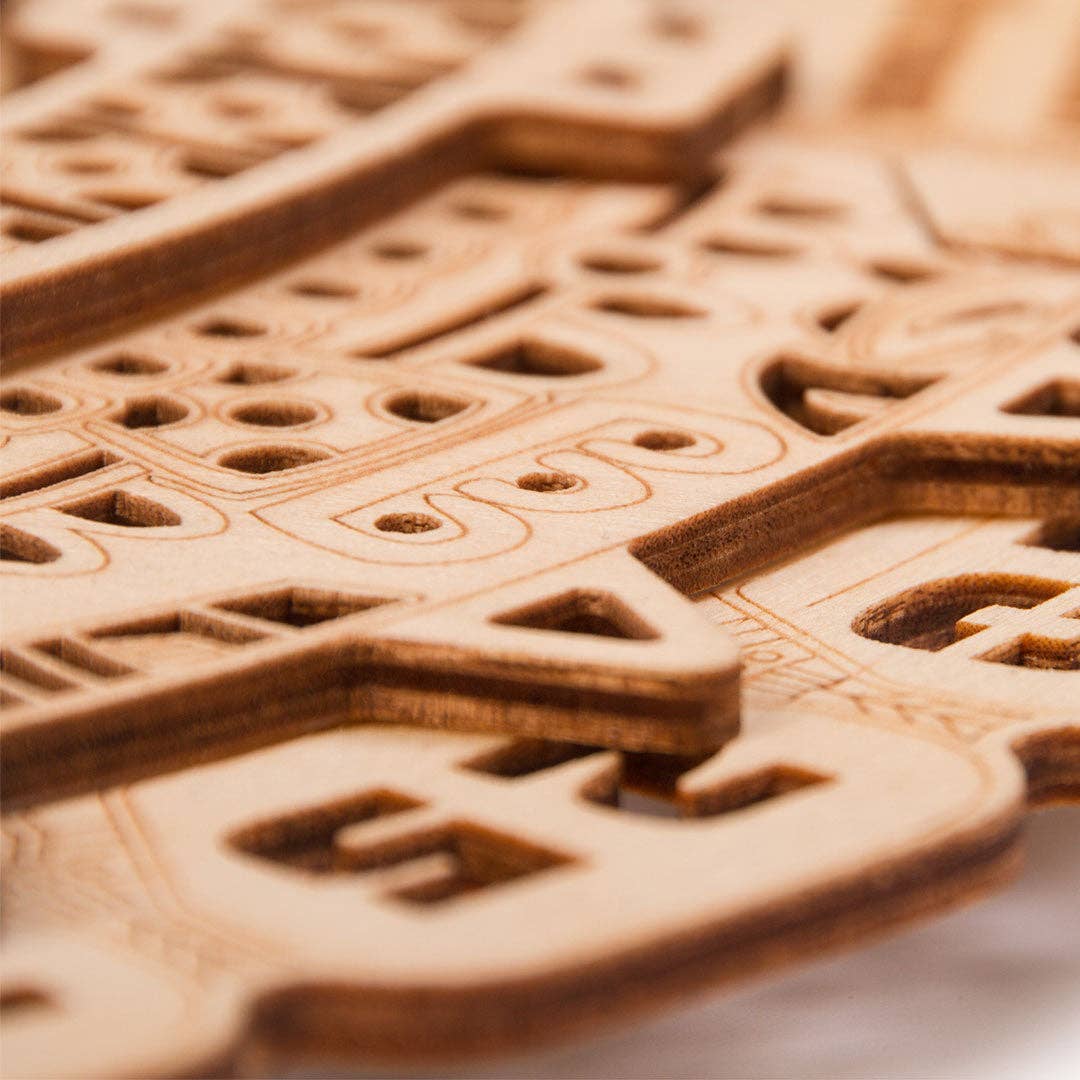 WoodTrick - Wholesale DIY Craft Kit - Wood Trick Maya Calendar Wooden 3D Mechanical Model Kit9