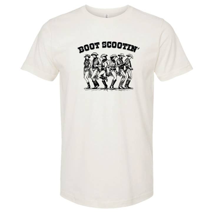 Boot Scootin' Boogie T-shirt för wholesale av Boot & Buckle