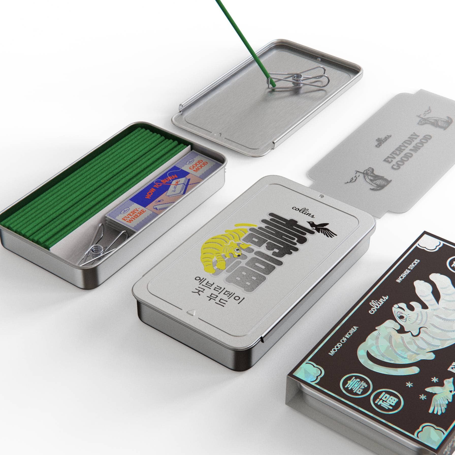 Ameico UK Ltd - Venta al por mayor Incienso - Collins - Incienso Every Day Good Mood - Edición Corea del Sur4