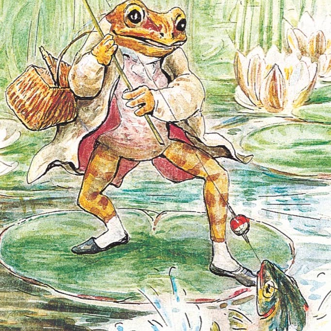 New York Puzzle Company - Wholesale Puzzle - Adult - Mr. Jeremy Fisher Mini - 20 Piece Mini Puzzle2