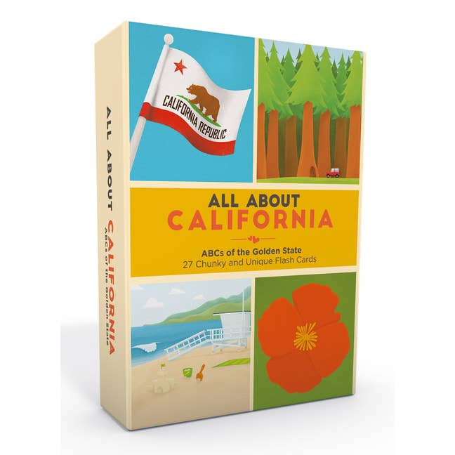 Bradley's Book Clearance - Wholesale Reference - All About California: ABCs Of The Golden State