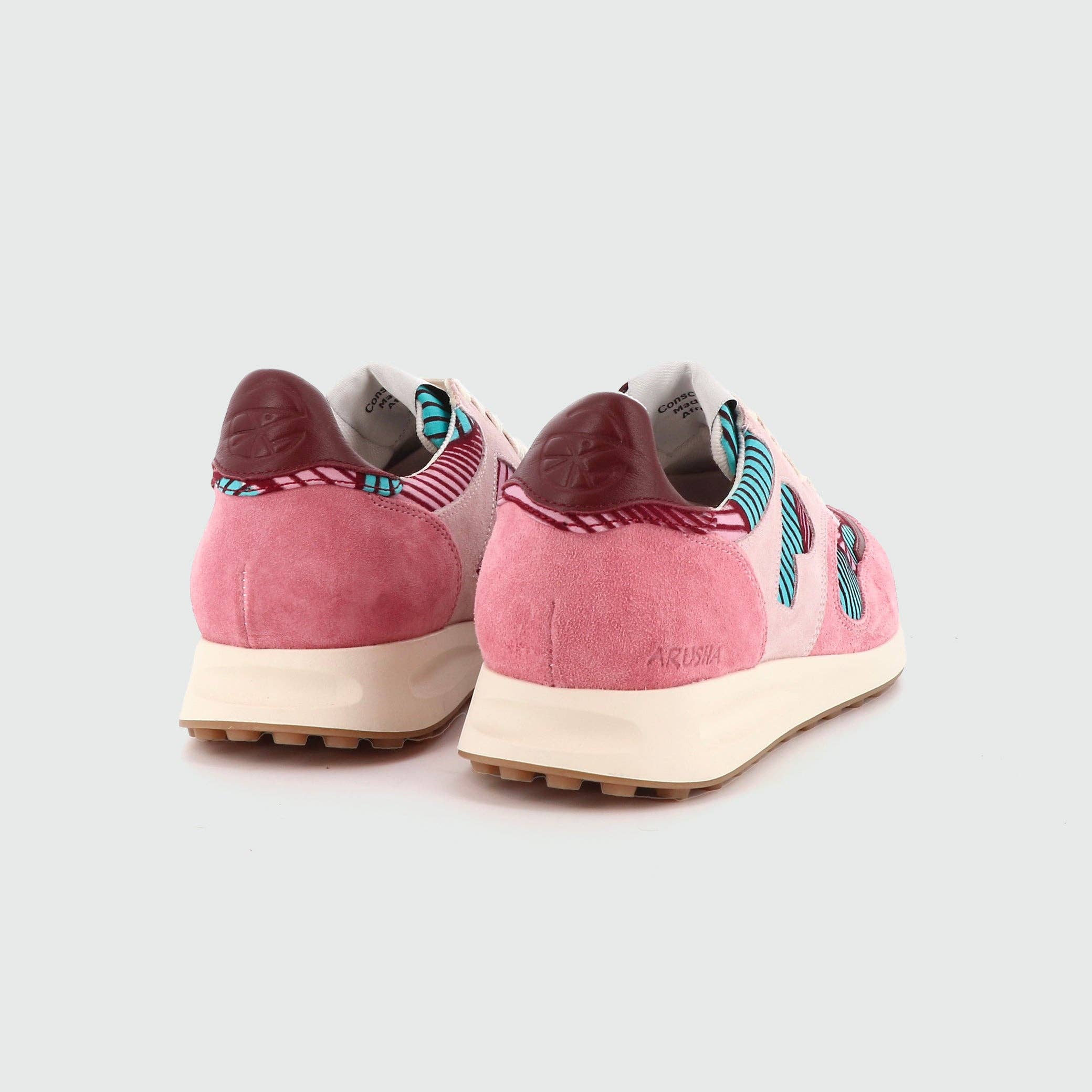 Panafrica – Engroshandel Lifestyle sneaker - Dame – Arusha-Hindbær0