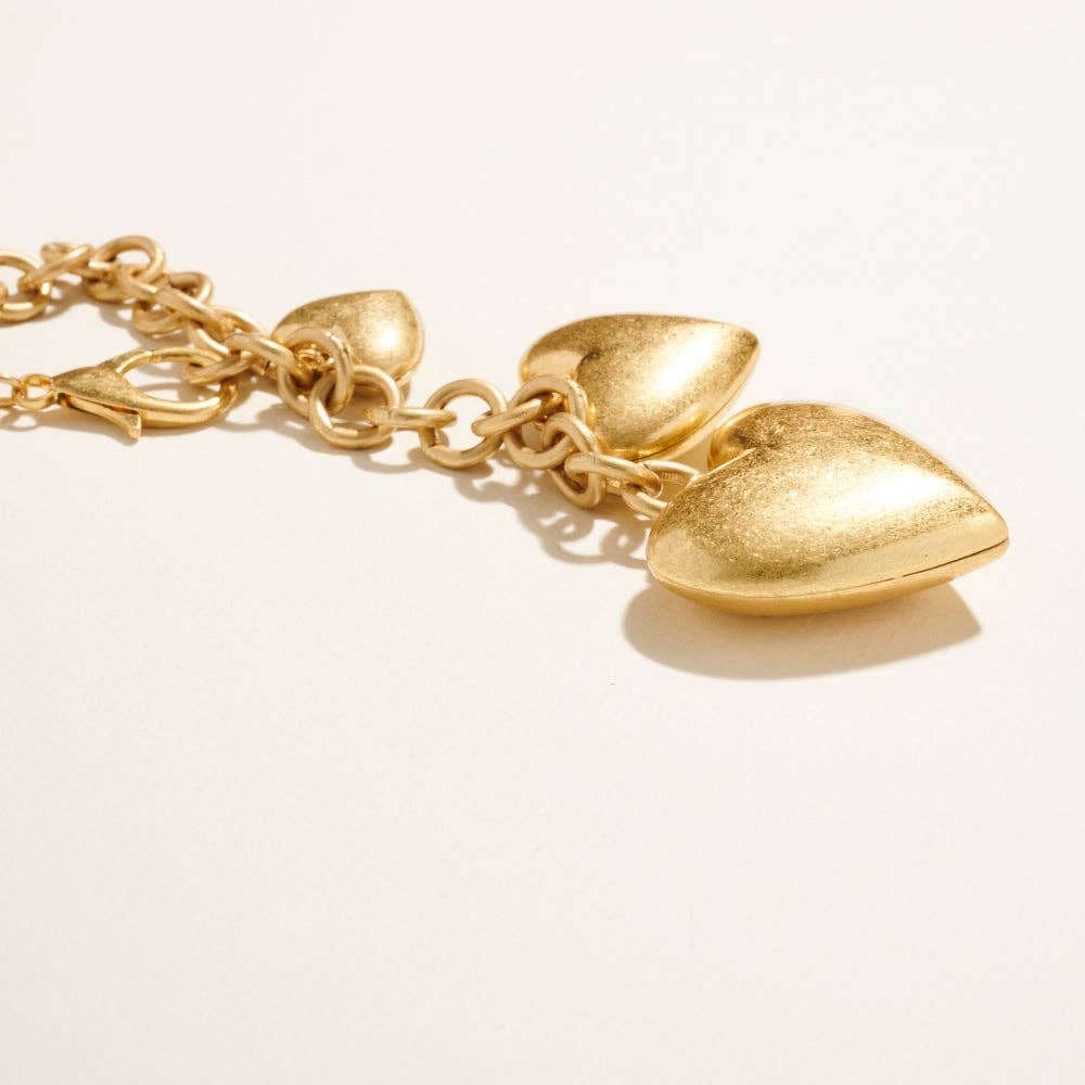 Designature New York - Wholesale Keychain Bracelet - 7 Inch Puffy Heart Bracelet Keychain Bag Charm8