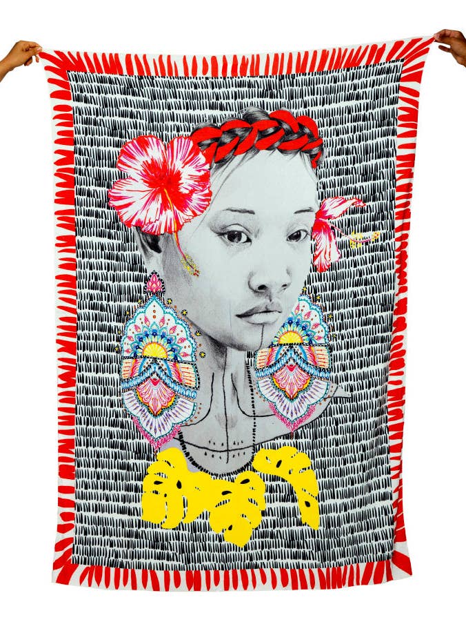 SARONGUE DE ROSTO DHAGO por atacado de Brescia Bercane