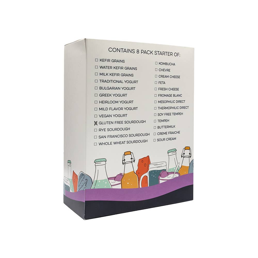 Cultures for Health - Vente Mélange pour pain - Levain sans gluten pour pain au levain4