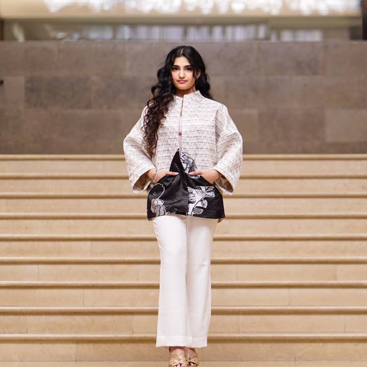 The House of Magsarili - Wholesale Coat - Women's - The Mending Collection---> Coat No. 2 'Hidden'1