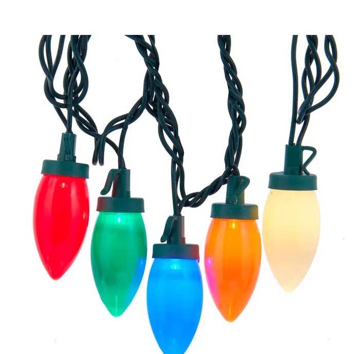 UL 25/L Multicolor Led C9 Bulb Light Set for wholesale by Kurt S. Adler, Inc.