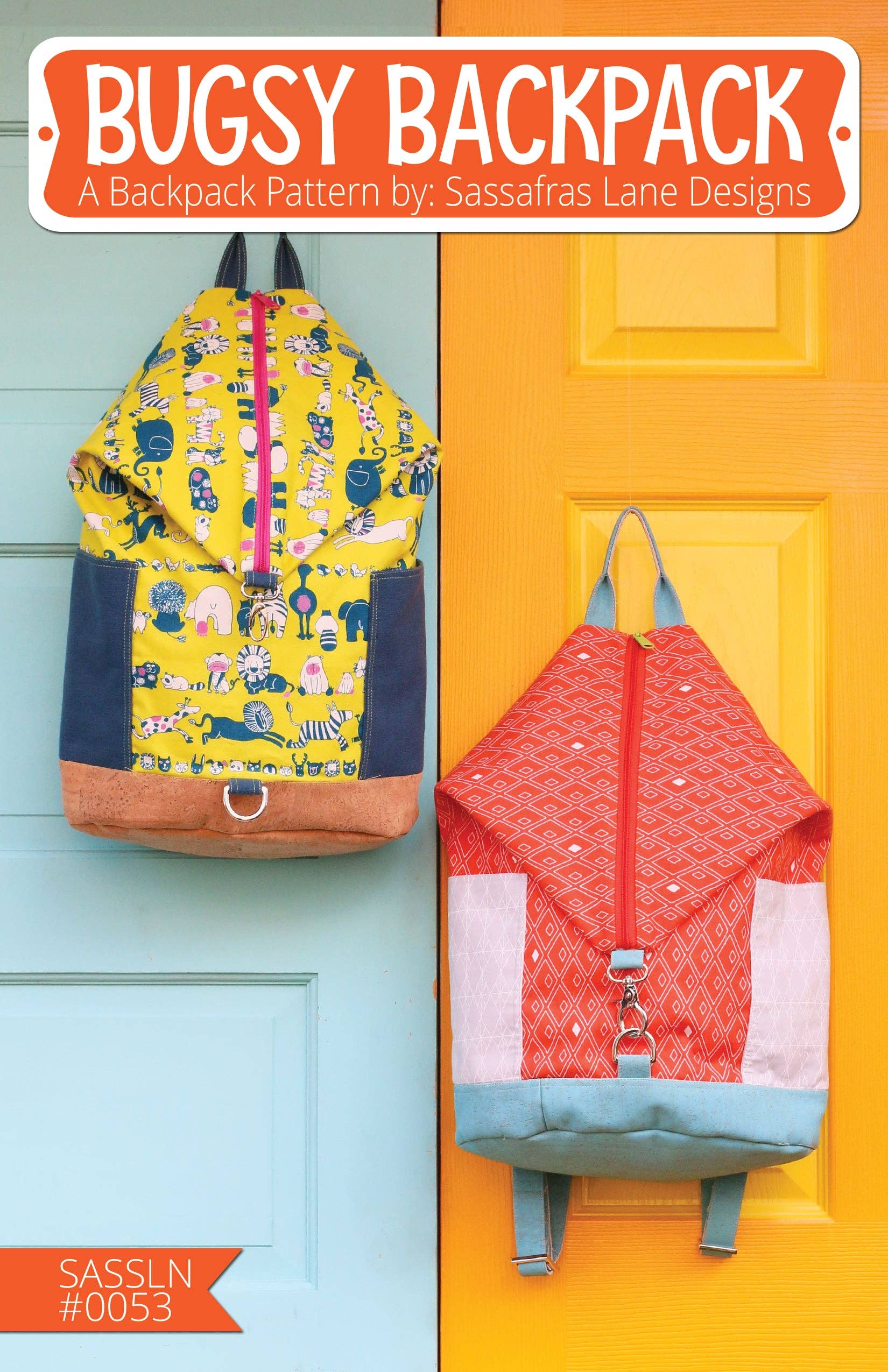 Sassafras Lane Designs - Vendita all'ingrosso Zaino - Bambini - Modello di borsa a zaino Bugsy0