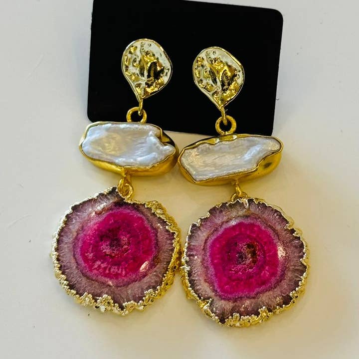 Brincos Milana Statement por atacado de Gemajesty Jewellery