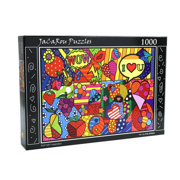 JaCaRou Puzzles Inc. – Puzzle - Adulto por atacado – Quebra-cabeça Pop Art Inspiration 1000pcs2