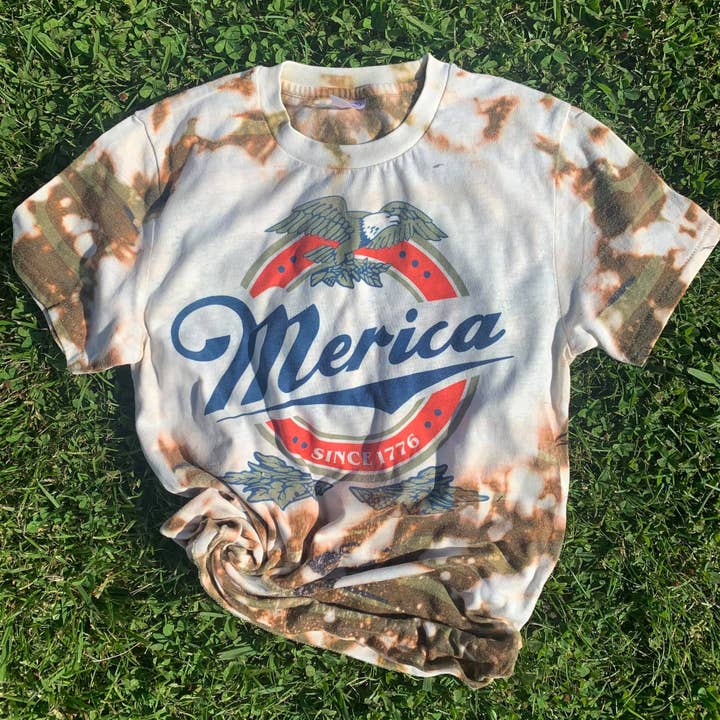 Merica Camo Tee for wholesale by Rock-N-Mama