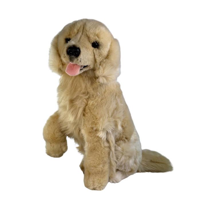 Goldie - Golden Retriever - 35cm sitting for wholesale by Bocchetta Plush Toys