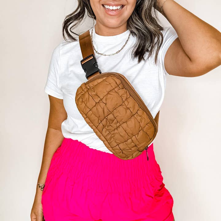 Mugsby - Wholesale Belt Bag - Women's - Puff Fanny Pack, Puff Waist Bag, Puff Crossbody, Belt Bag18