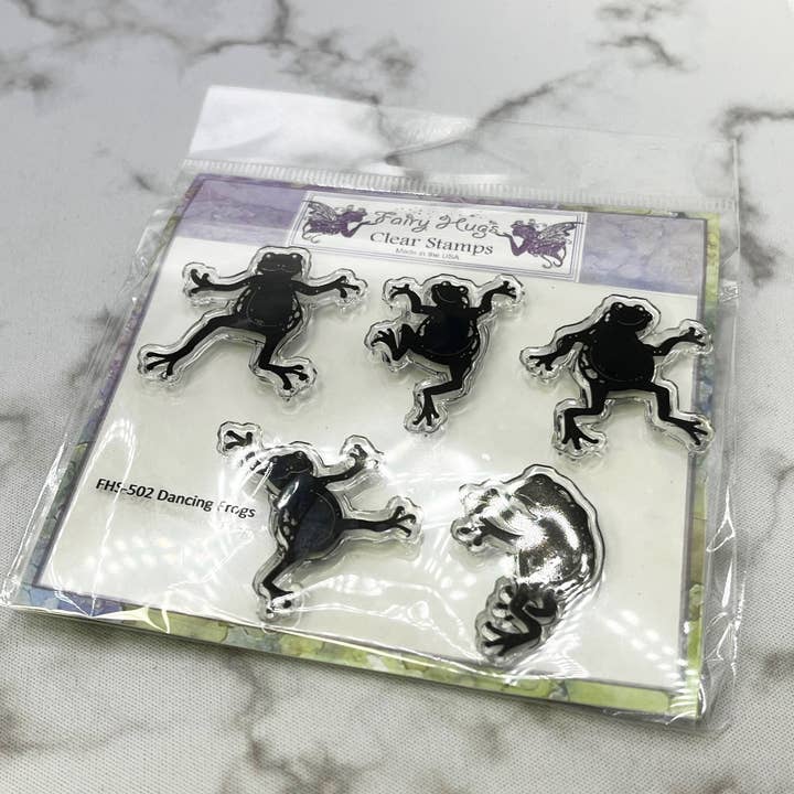 Fairy Hugs stempels - Dansende kikkers voor wholesale door Fairy Hugs