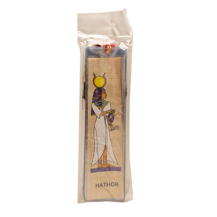 Discoveries, Inc. - Venta al por mayor Marcapáginas - Marcapáginas de Papiro Egipcio Dioses/Diosas - Juego de 12 - 8"