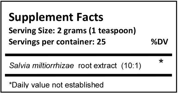 Jing Herbs - Vente Poudres protéinées/superaliments - Poudre d'extrait de Salvia chinoise1