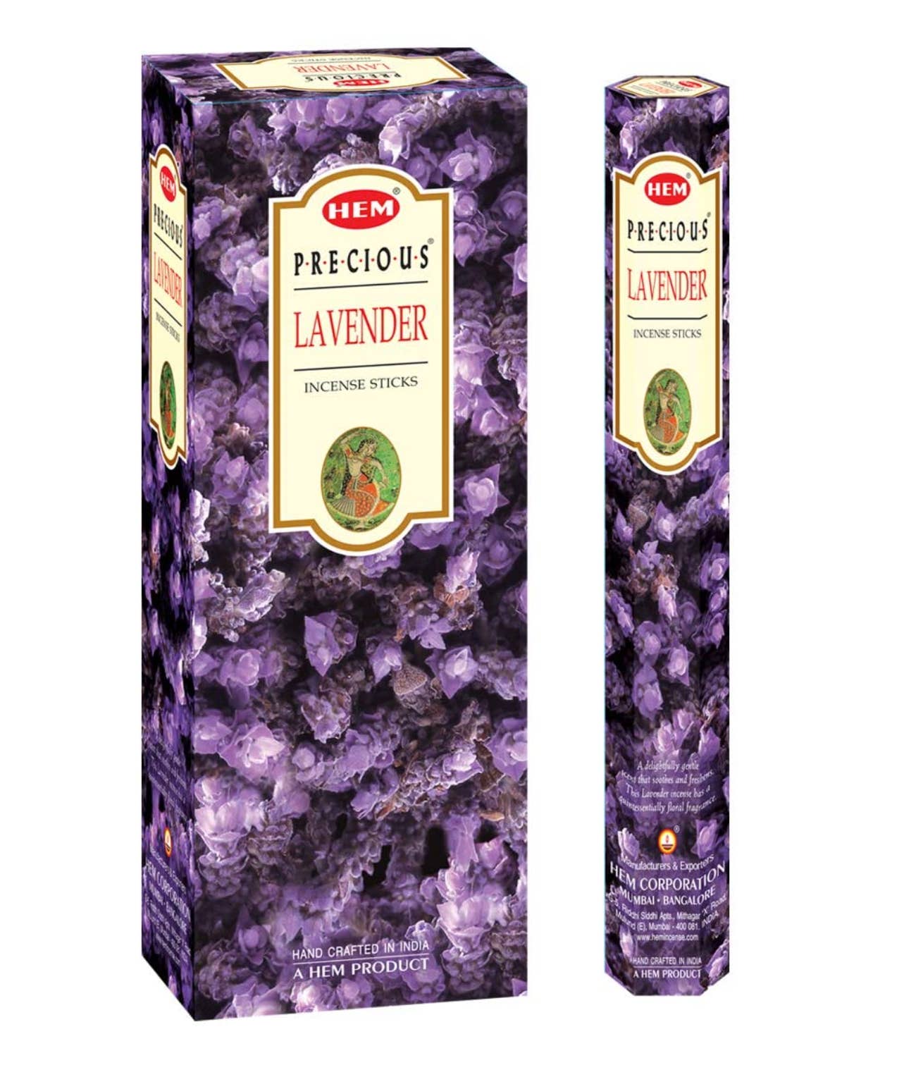 GREENROOTS USA LLC - Wholesale Incense - Hem Lavender Incense Sticks 120 Sticks ( 20 Sticks In 1 Box)