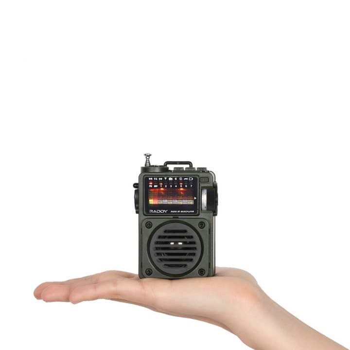 Radioddity - Wholesale Speakers - Raddy RF750 Shortwave Radio | AM/FM/SW/WB | Portable Digital Rechargeable | Bluetooth 5.0