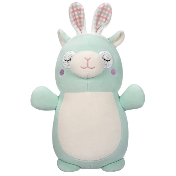Authentic Street Signs - Wholesale Stuffed/Plush Toy - Kids & Baby - Squishmallow Easter Hug Mee 10" Miley Llama w Ears Plush Toy