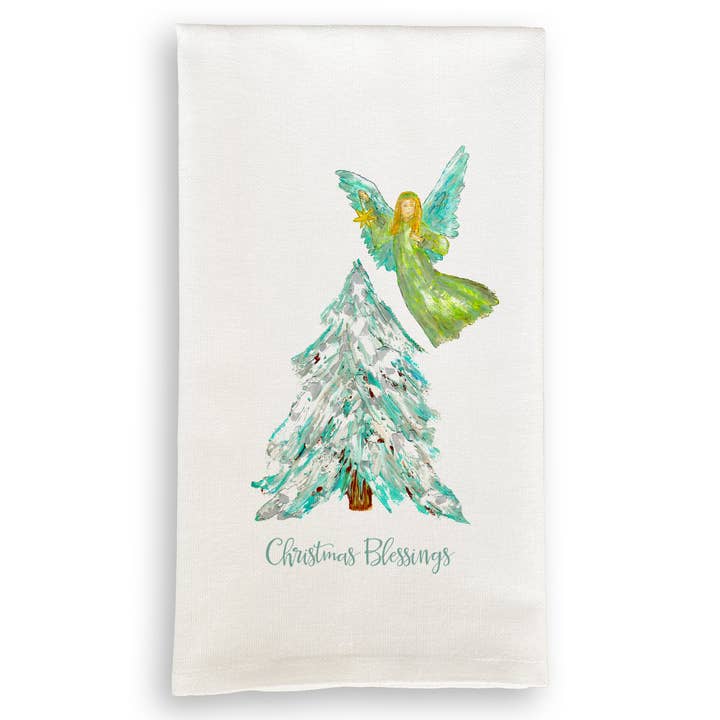 Engel met kerstboom voor wholesale door French Graffiti