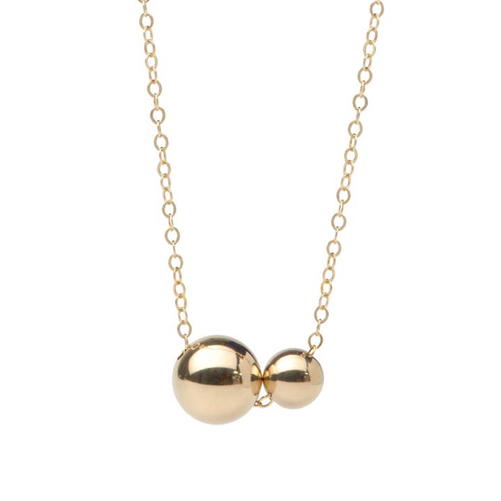 Flydende Sfærer Halskæde for engroshandel hos Amy Jennings Designs