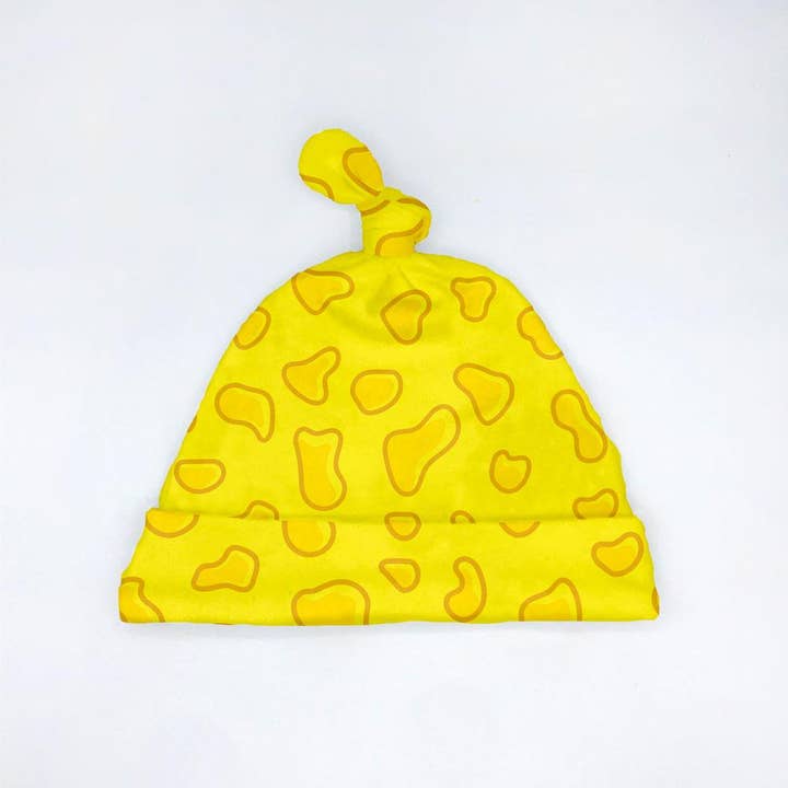 Cheesy Organic Cotton Baby Hat (Newborn) for wholesale by Sunny Day Designs