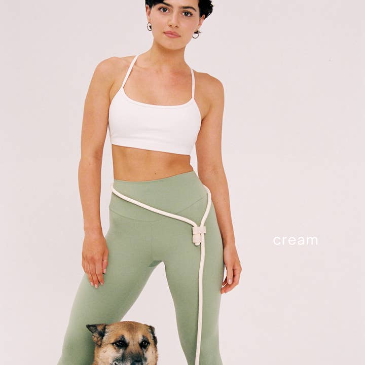 ST ARGO - Wholesale Pet Leash - Dog - HANDS FREE LEAD - Cream1