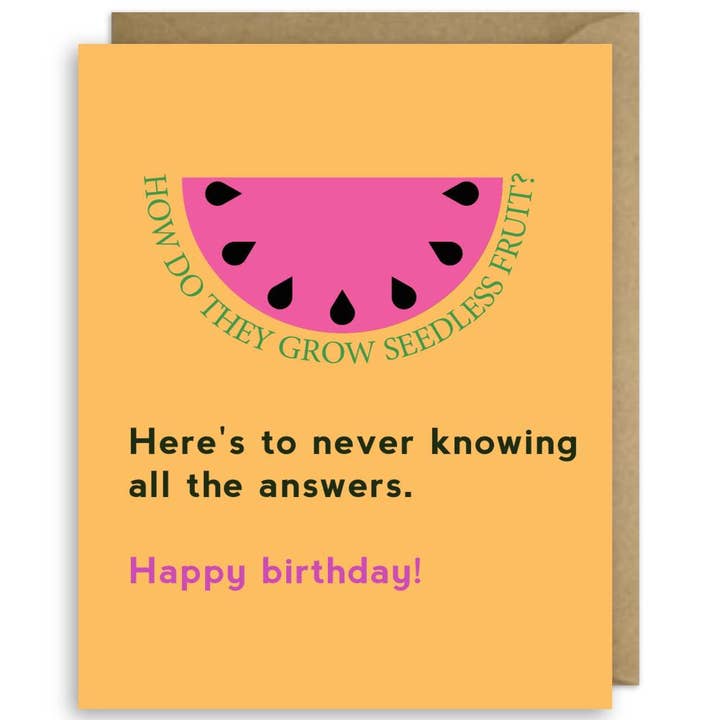 Att inte ha alla svar kort för wholesale av Second Story Cards