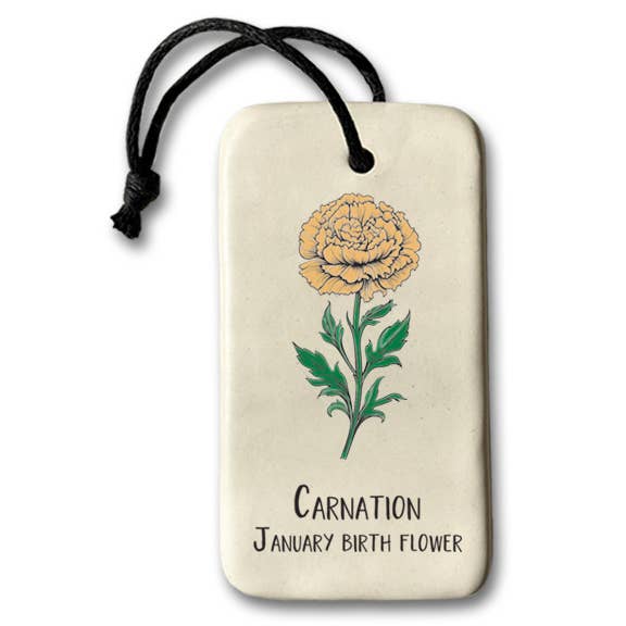 Blumenschmuck: Nelke „Januar-Geburtsblume“ für den Großhandel von August Ceramics