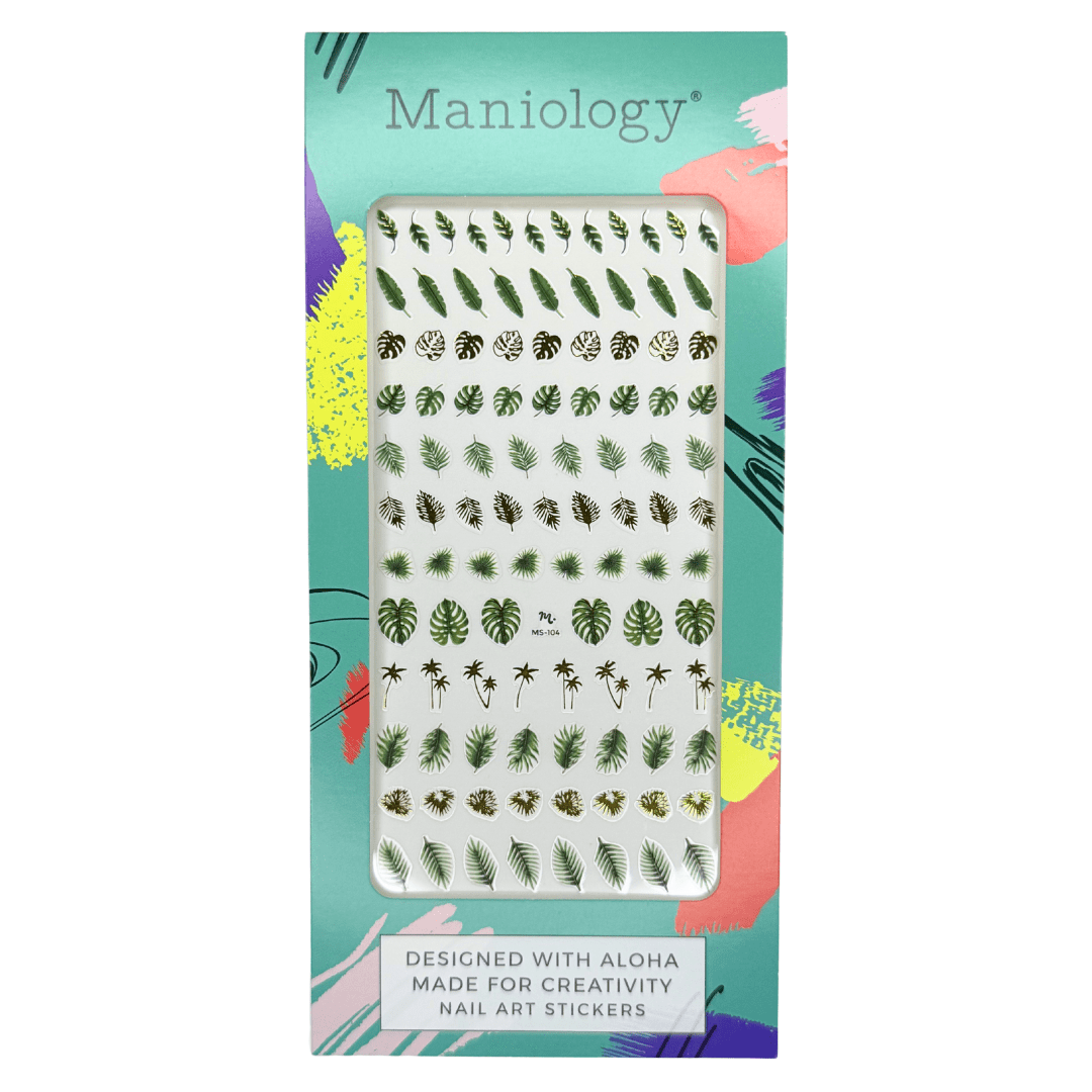 Maniology - Wholesale Nail Art/Decal - Palm Parade (MS-104) - Nail Art Sticker2