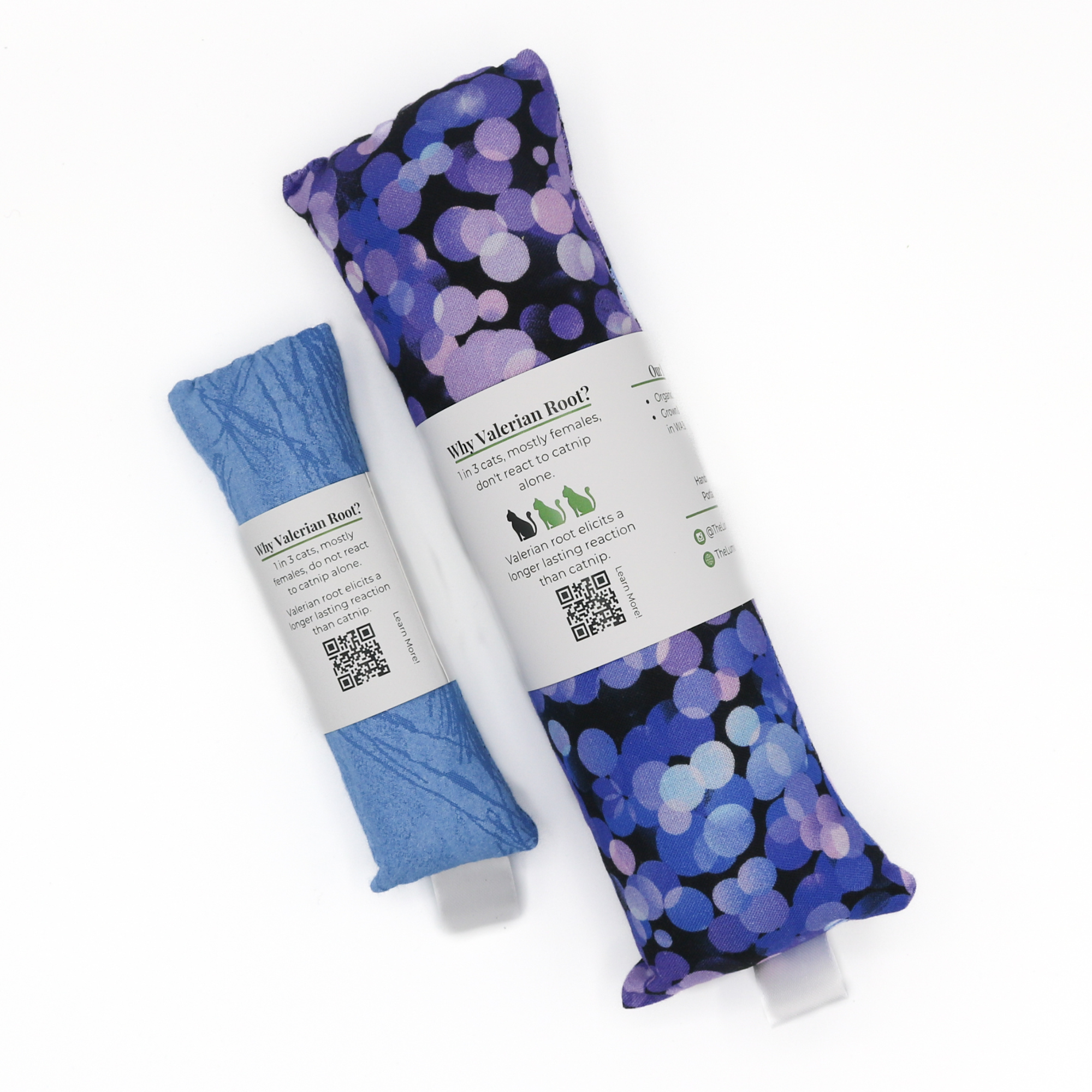 The Luminous Pets - Wholesale Pet Toy - Cat - Assorted Cool Tones | Catnip with Valerian Root Cat Toy4