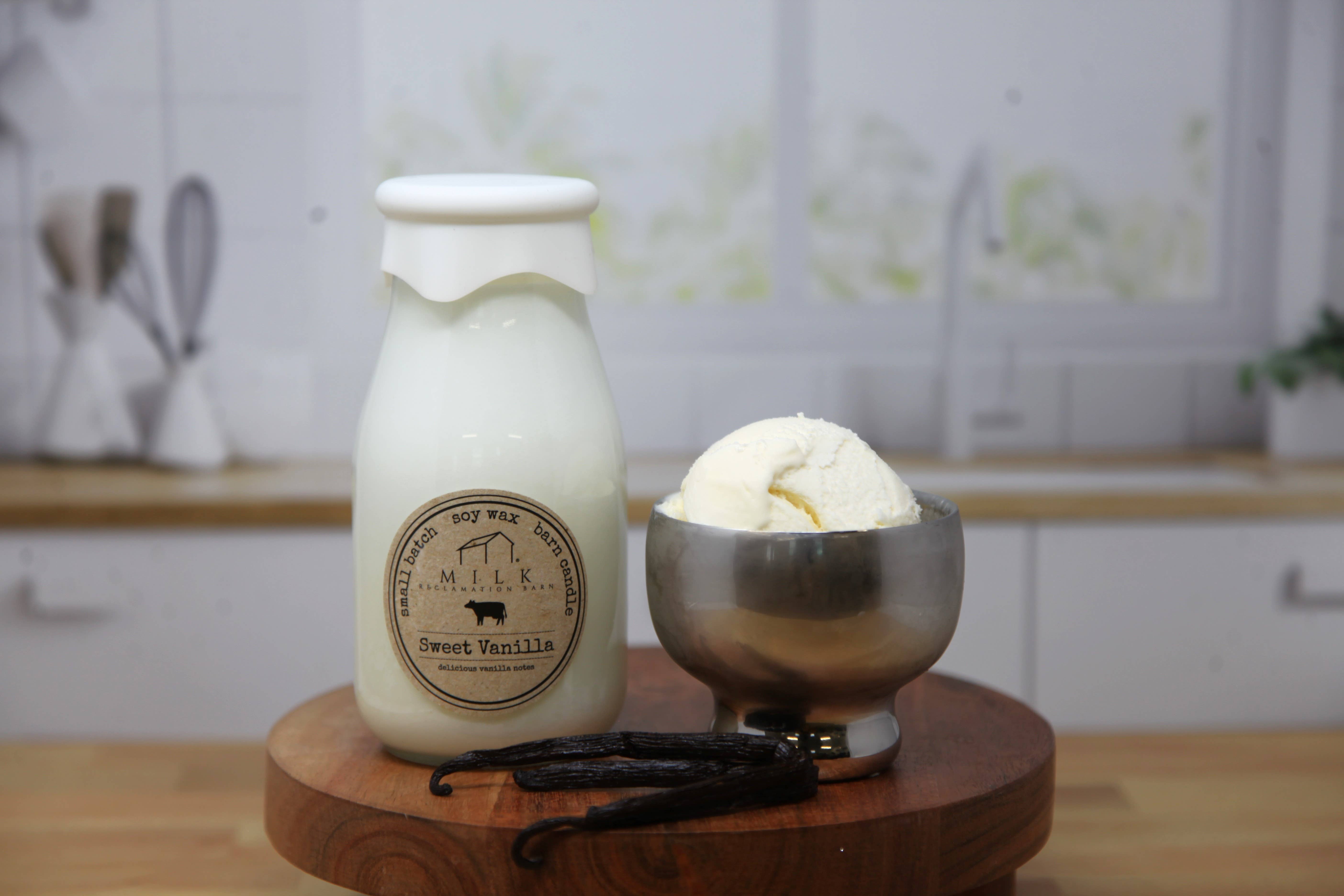 Milk Reclamation Barn - Wholesale Jar/Filled Candle - Milk Bottle Candle 13 oz31