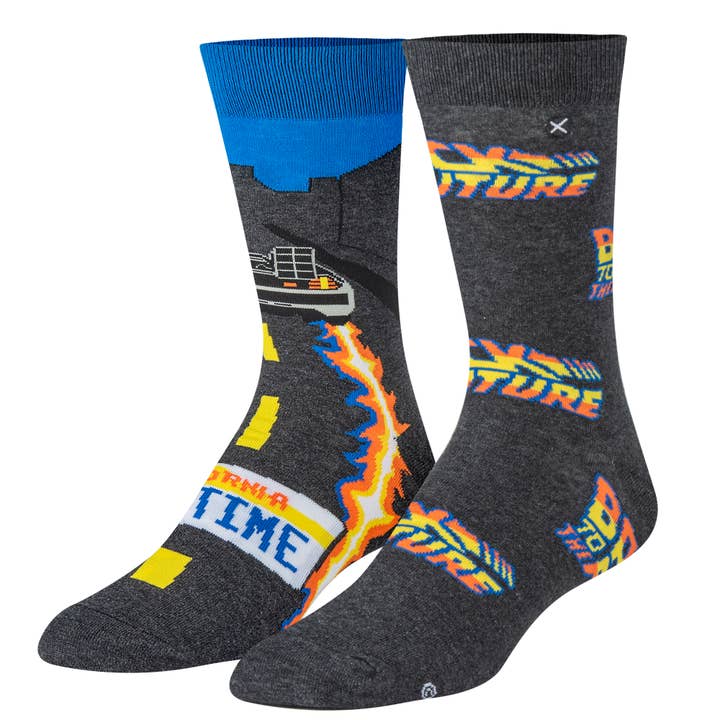 Odd Sox - Wholesale Socks - Unisex - Time Traveler Mix Match Knit Socks