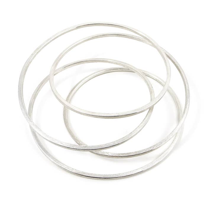 Statement Bangle - sterling / gold vermeil / brass for wholesale by DeeLyn :: Design