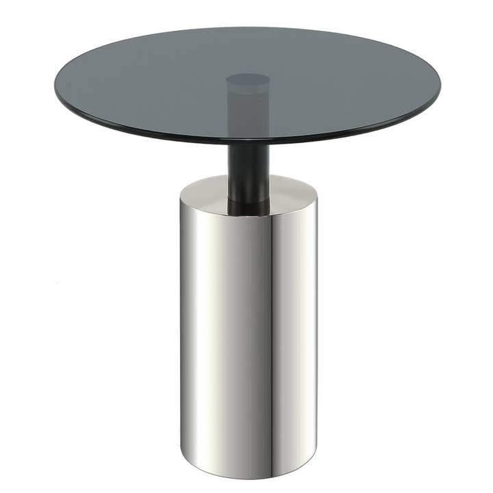 Rosanna 525 Side Table Grey/Silver for wholesale by Vivorum