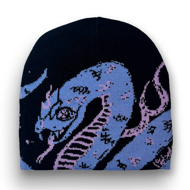 Snake Flames Beanie for wholesale by 1% Talent