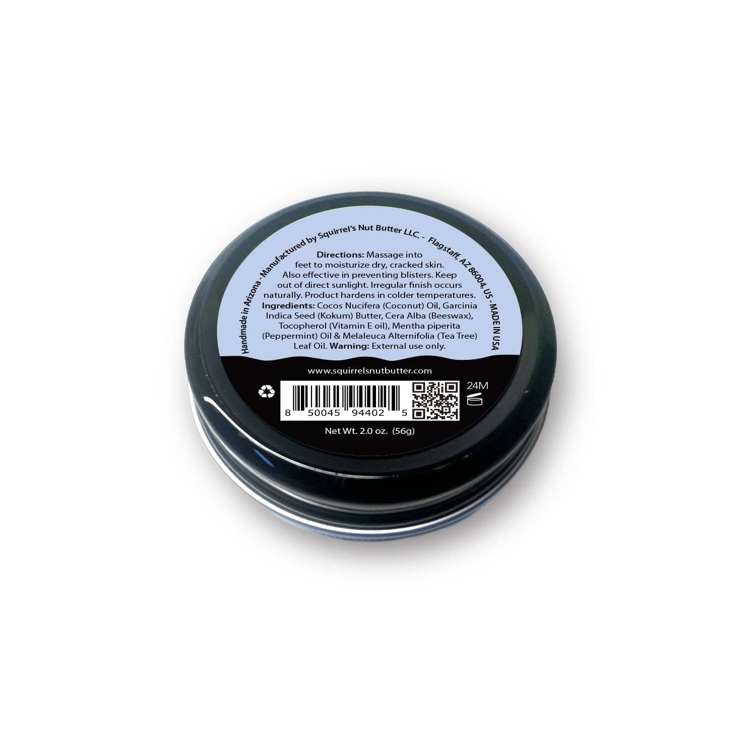 Squirrel's Nut Butter – Engroshandel Fodcreme – Happie tæer dåser1