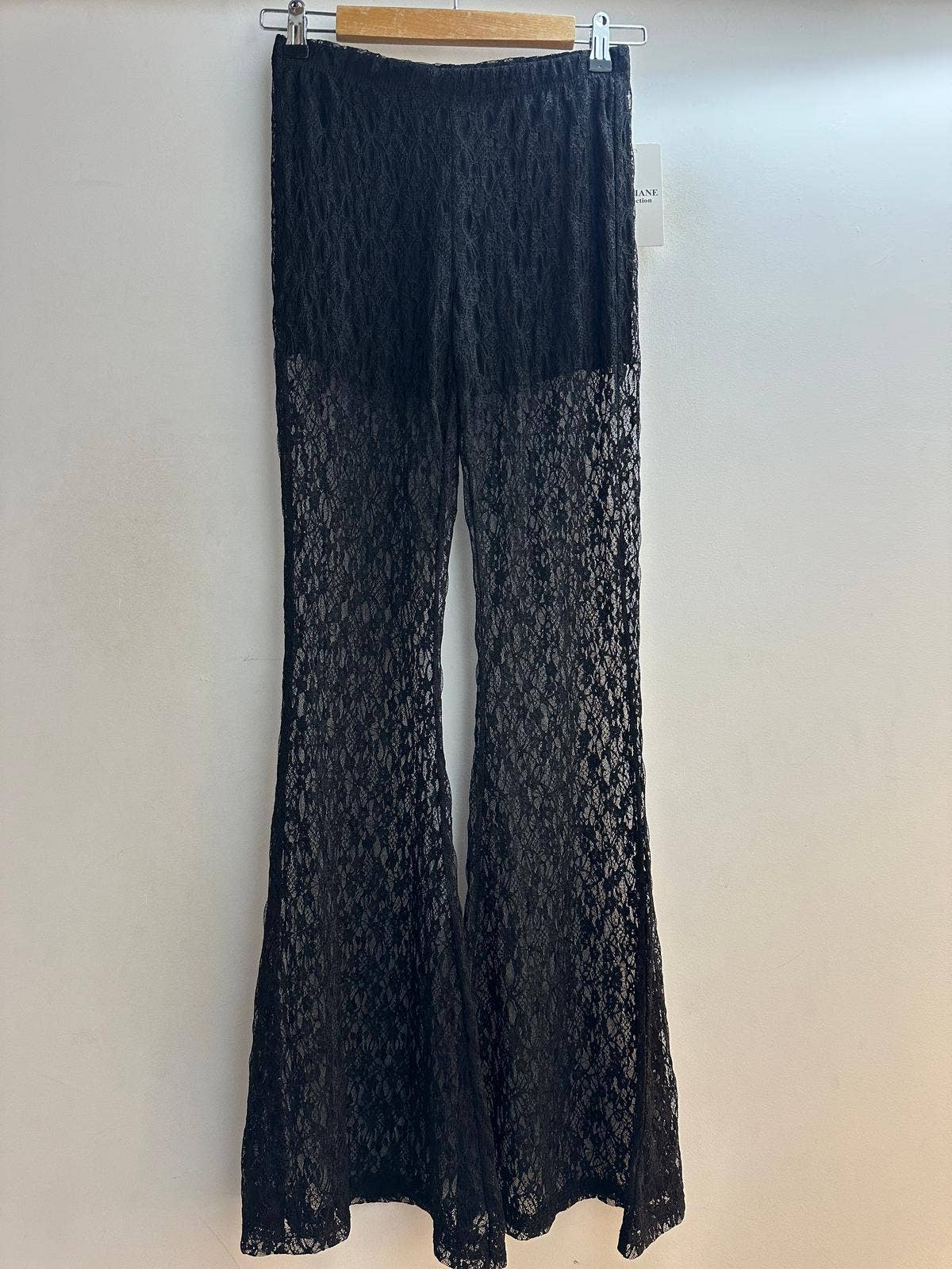 Black 10056 Lace pants for wholesale on Faire0