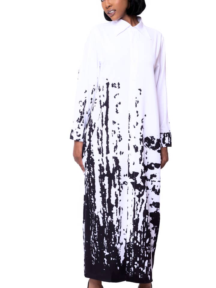 Bali Getijdenprint Maxi Jurk voor wholesale door Dai Moda