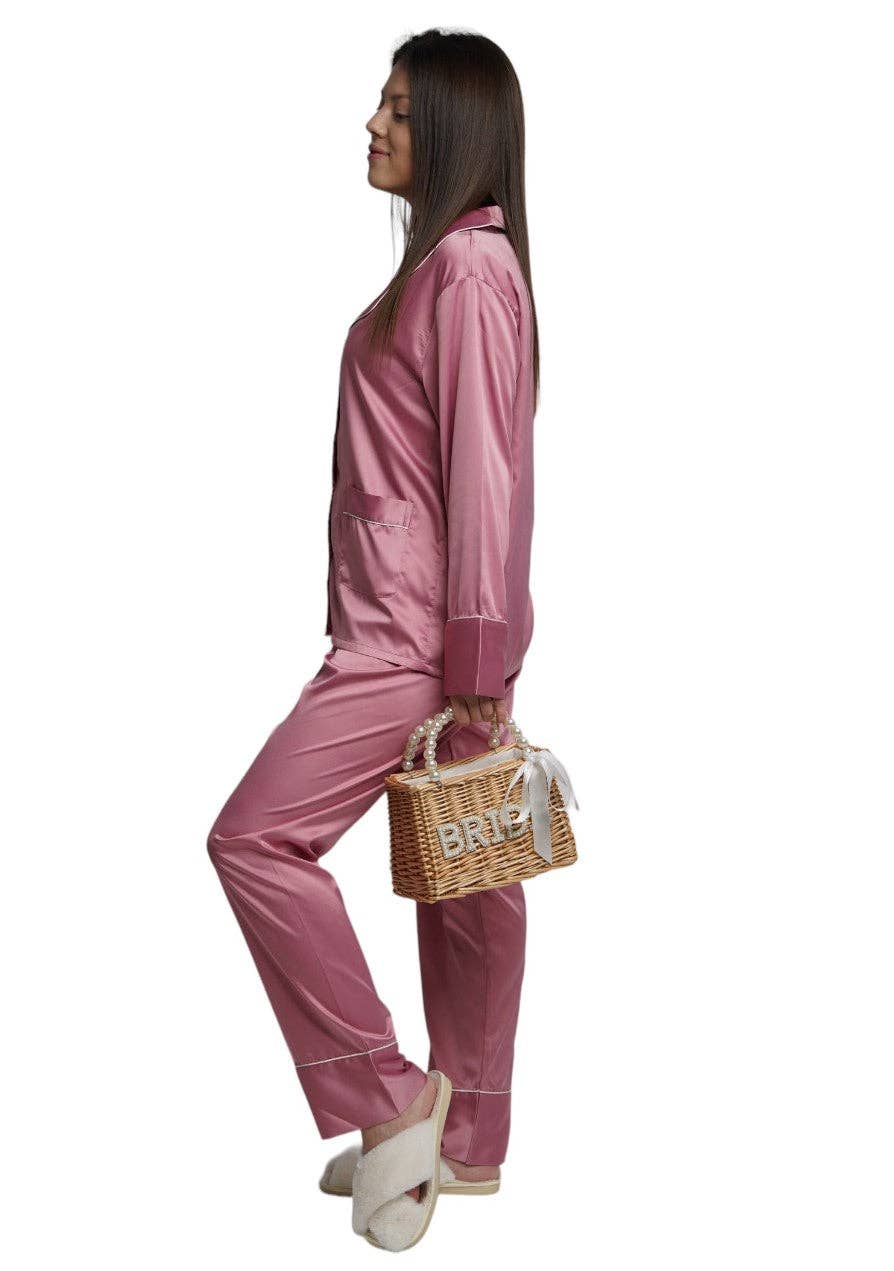 Taniri – wholesale Sleepwear set – Women's – ASHLEY LONG MATTE SATIN  PAJAMAS32