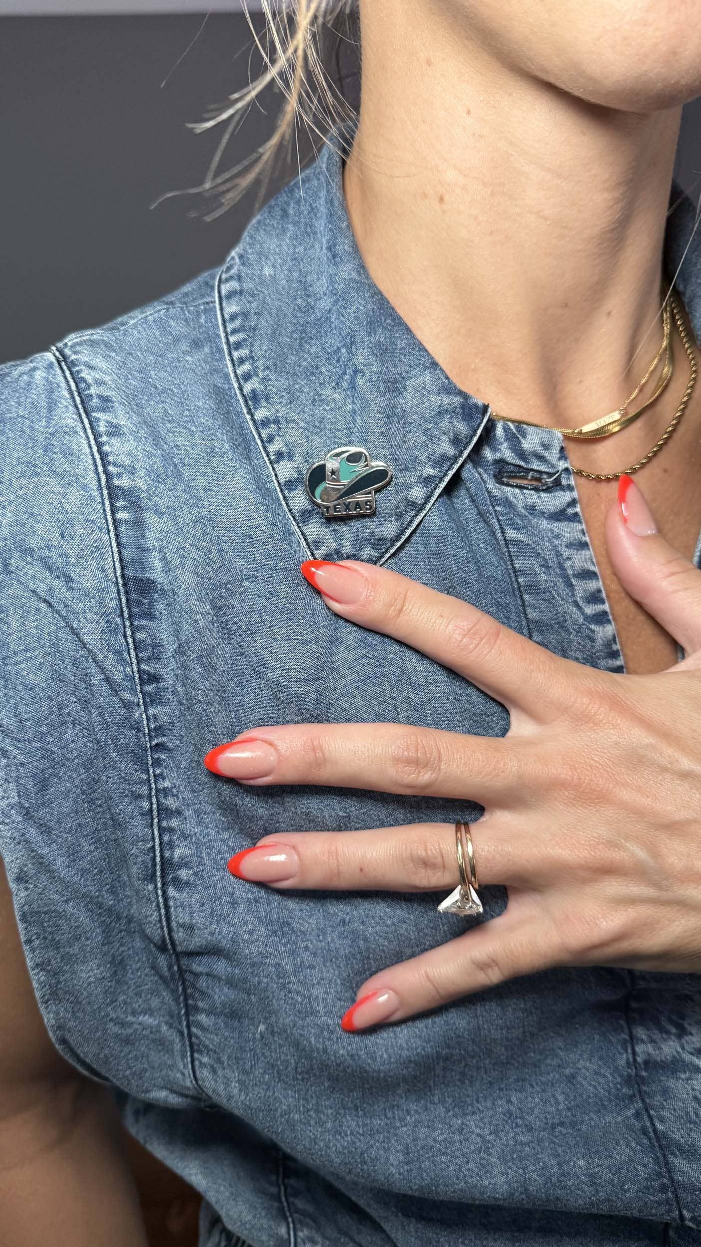 Vagabond Heart - Wholesale Lapel Pin/Button - Texas Enamel Pin2