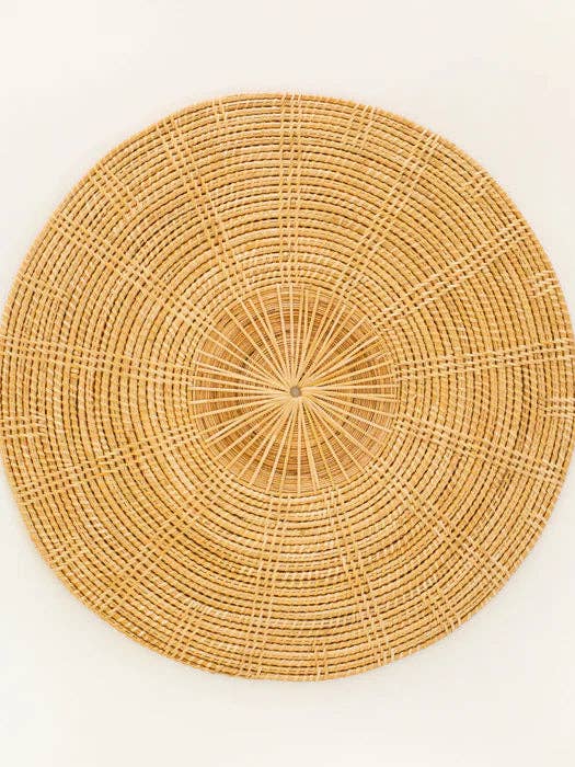 Rattan Woven Placemats (Set of 2) for wholesale by Mended