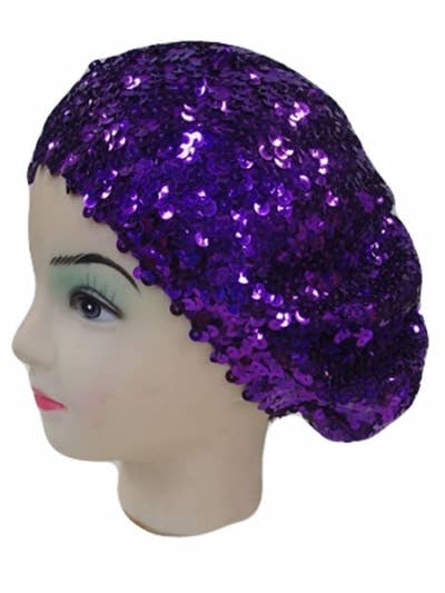 Cap Zone – wholesale Beret – Women's – Shiny Sequins Women Beret Hat1