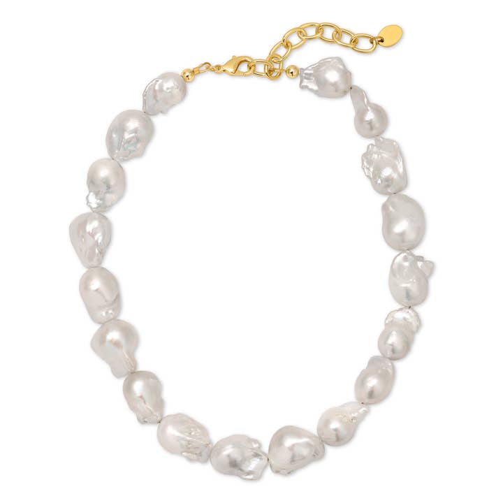 Baroque Pearl Necklace for wholesale by The Heart Vault