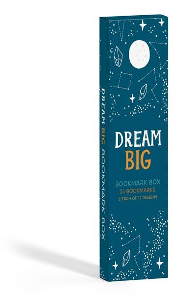 Gibbs Smith - Wholesale Bookmark - Dream Big Bookmark Box - 24 bookmarks1