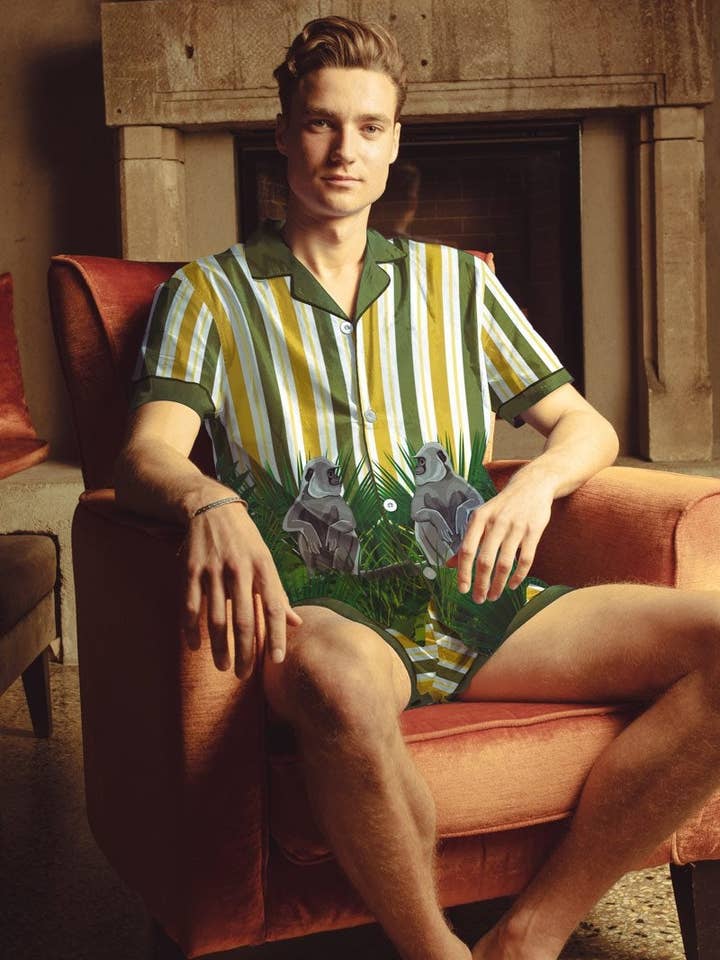 Pijama corto Jett para venta al por mayor de Averie